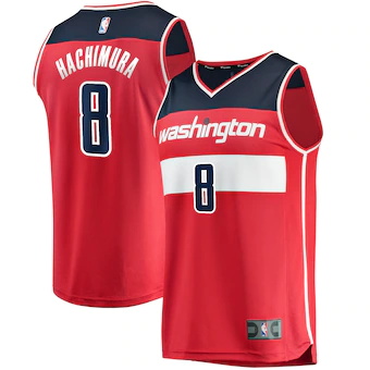 youth fanatics branded rui hachimura red washington wiz-440